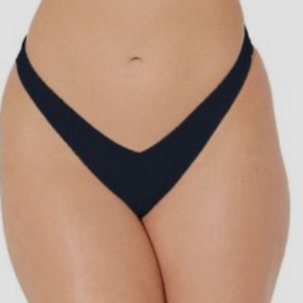 Swimsuits for All Women's Black Bikini Bottom’s Size 1XL